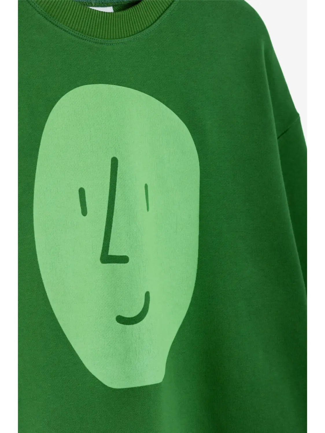 OXOX CLUB Organic Cotton Potato Sweatshirt Green