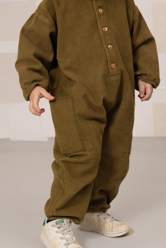 Big Papi jumpsuit groen