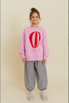 OXOX CLUB Hot Air Baloon Sweatshirt Pink