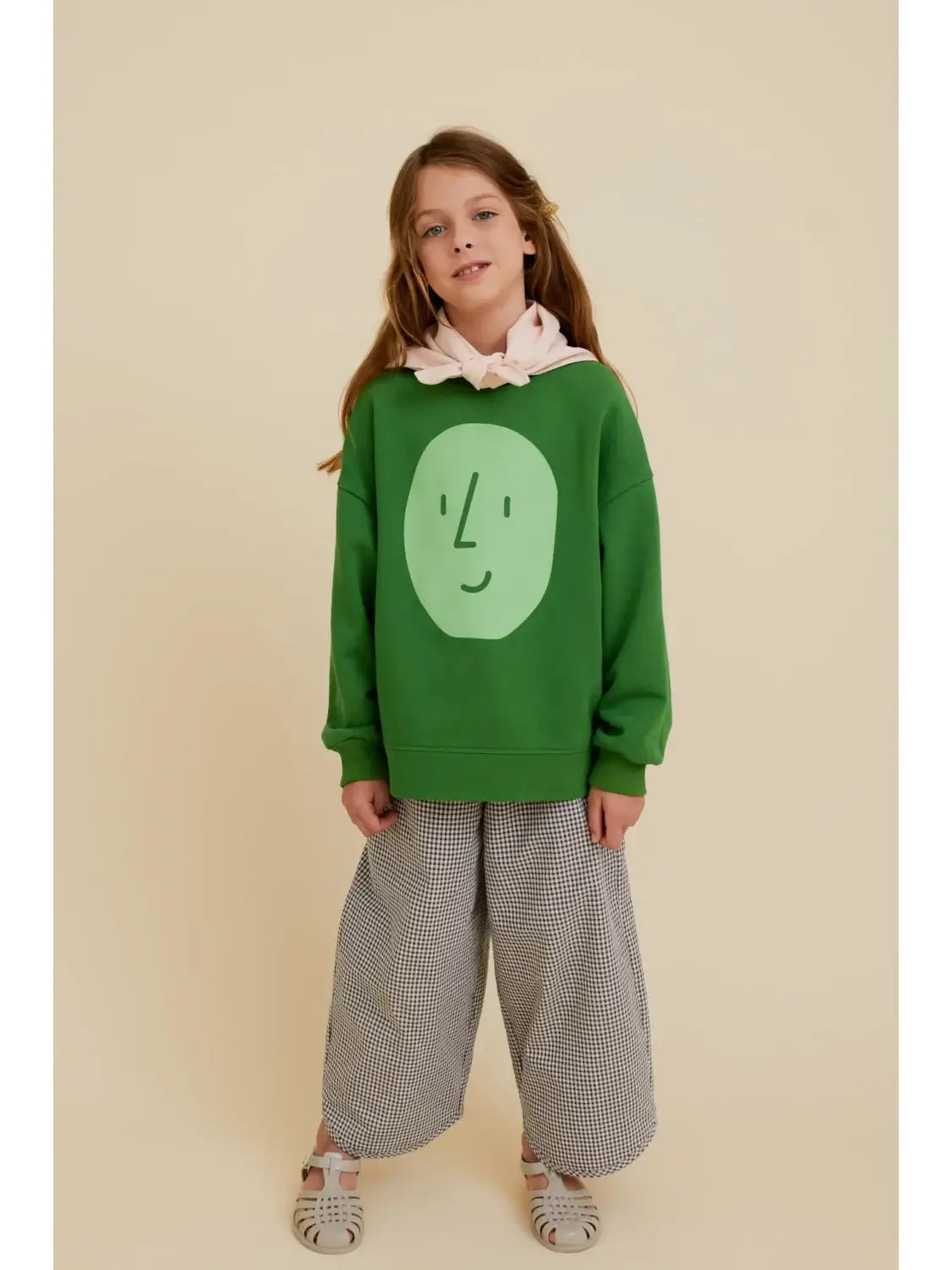 OXOX CLUB Organic Cotton Potato Sweatshirt Green